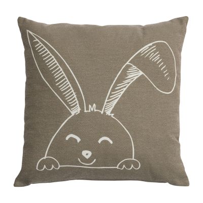 LifeTime Happy Rabbit Kussen - Konijn