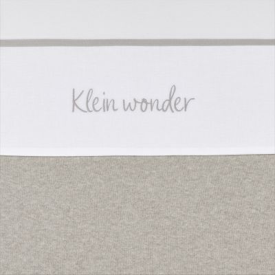 Meyco Klein Wonder Wieglaken - 75 x 100 cm - Greige