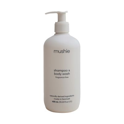 Mushie Baby Shampoo &amp; Body Wash - Geurvrij - 400ml