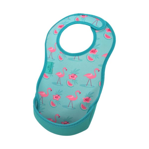 Nieuwe betekenis schetsen wastafel Bibetta Slab Flamingo Turquoise | Babypark